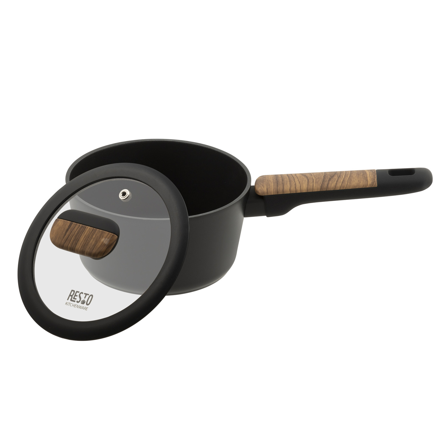 Resto Mon 1.4L Non-Stick Saucepan with Lid