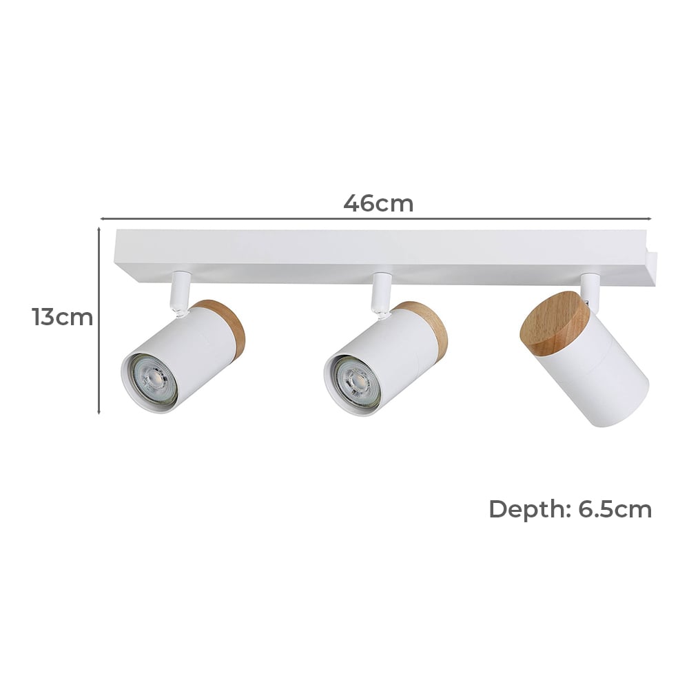 Cartagena 3 Light LED Bar Spotlight