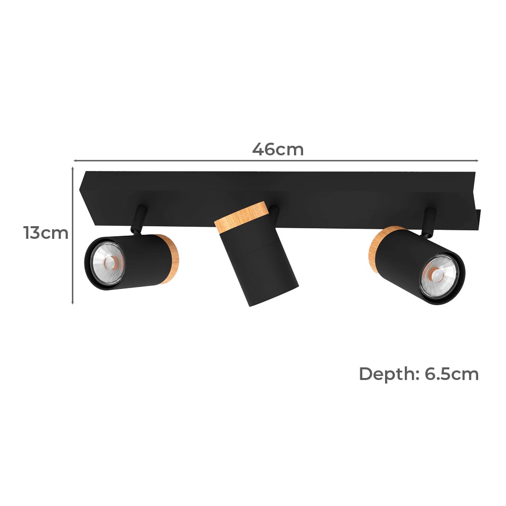 Cartagena 3 Light LED Bar Spotlight