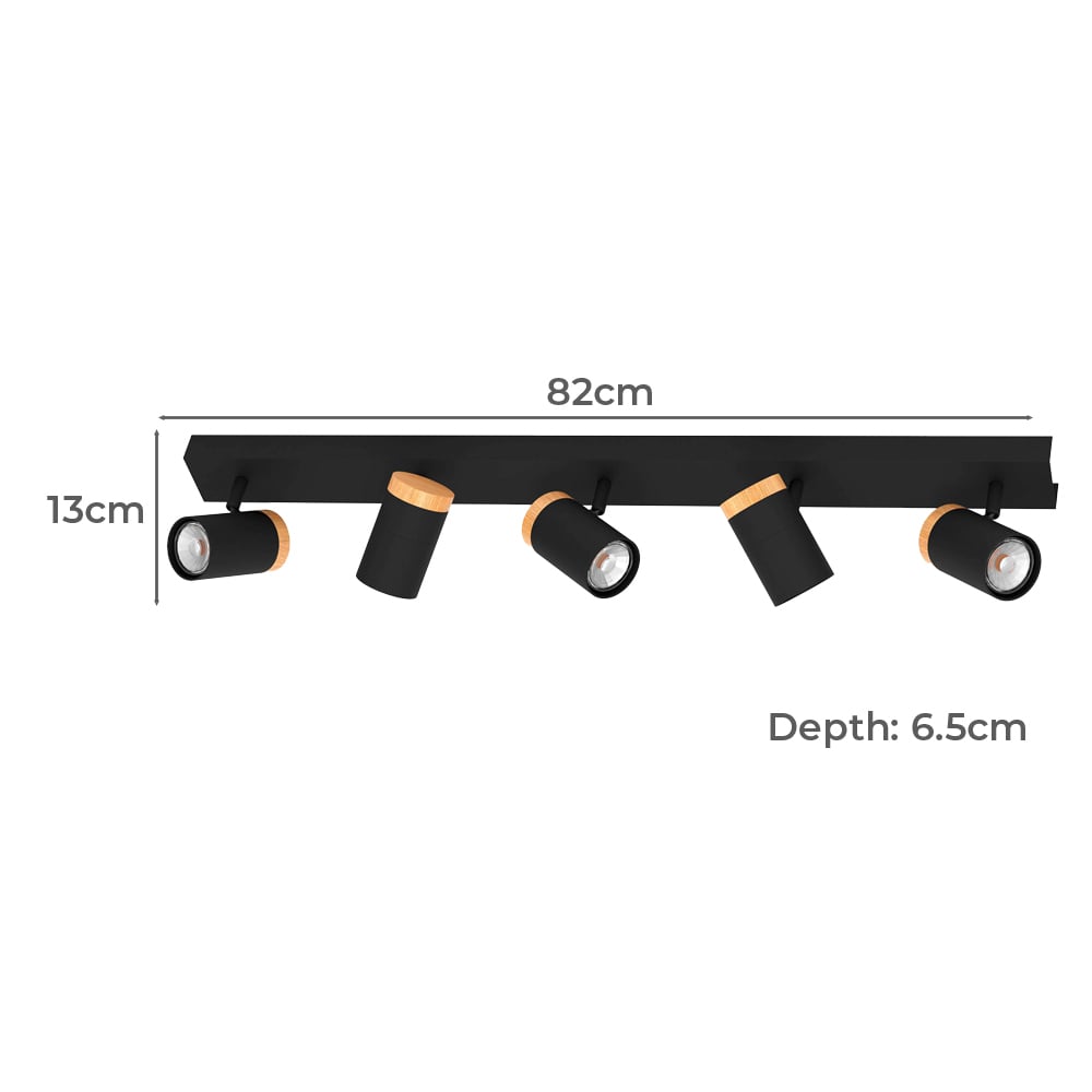 Cartagena 5 Light LED Bar Spotlight