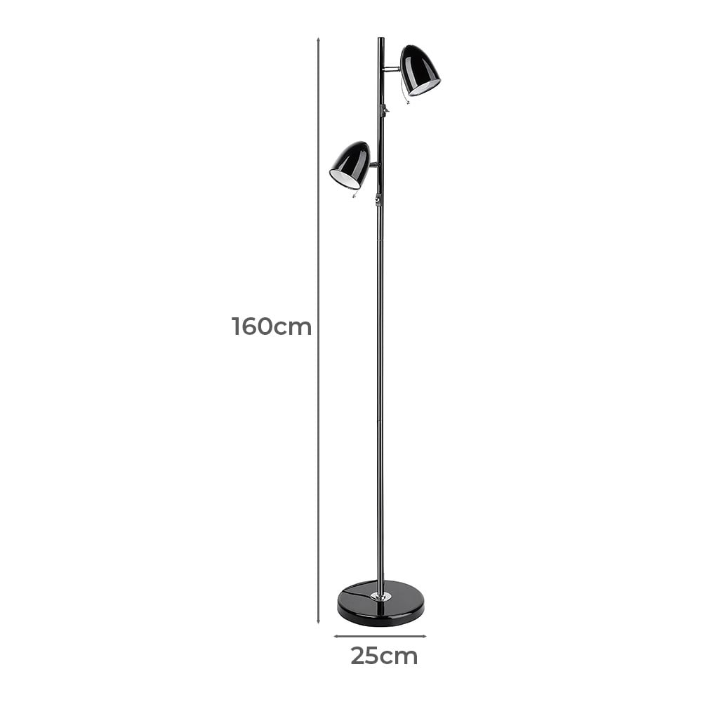 Lara 2 Light Floor Lamp