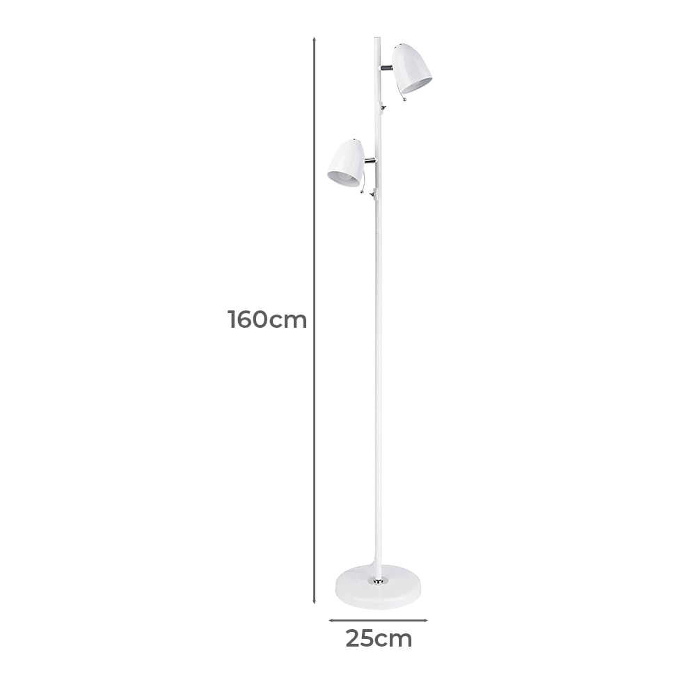 Lara 2 Light Floor Lamp