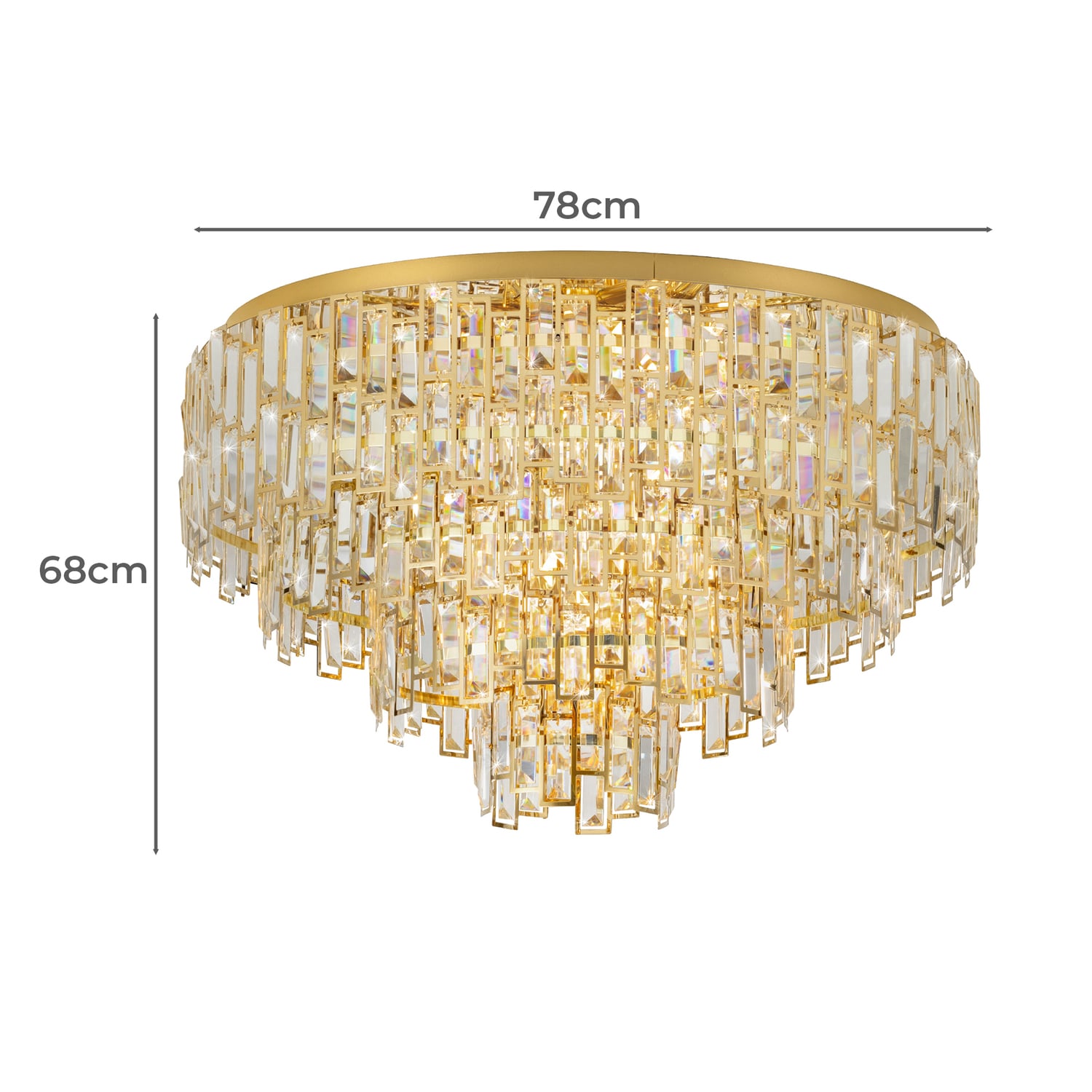 Calmeilles Flush Mount Ceiling Light