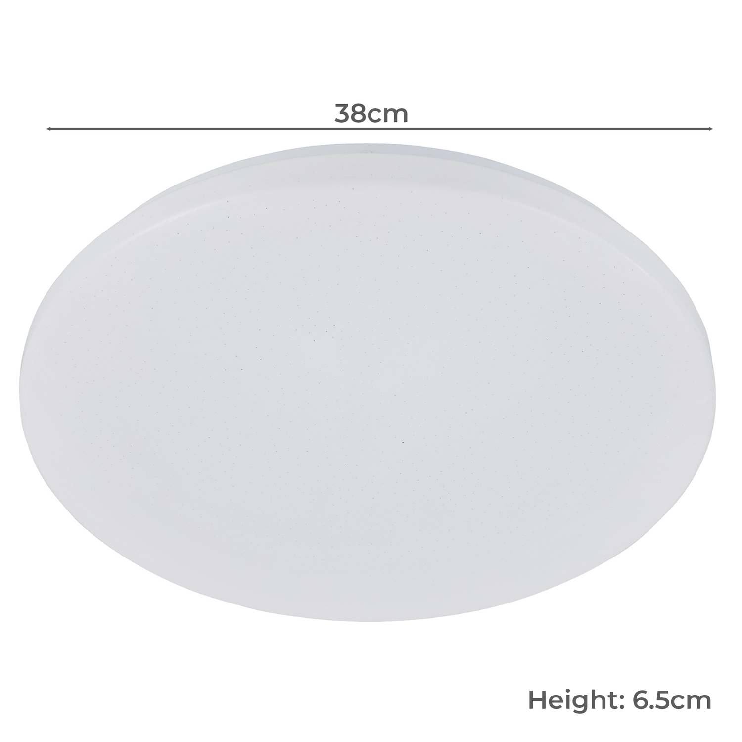 Crystal Effect Diego LED Oyster Light