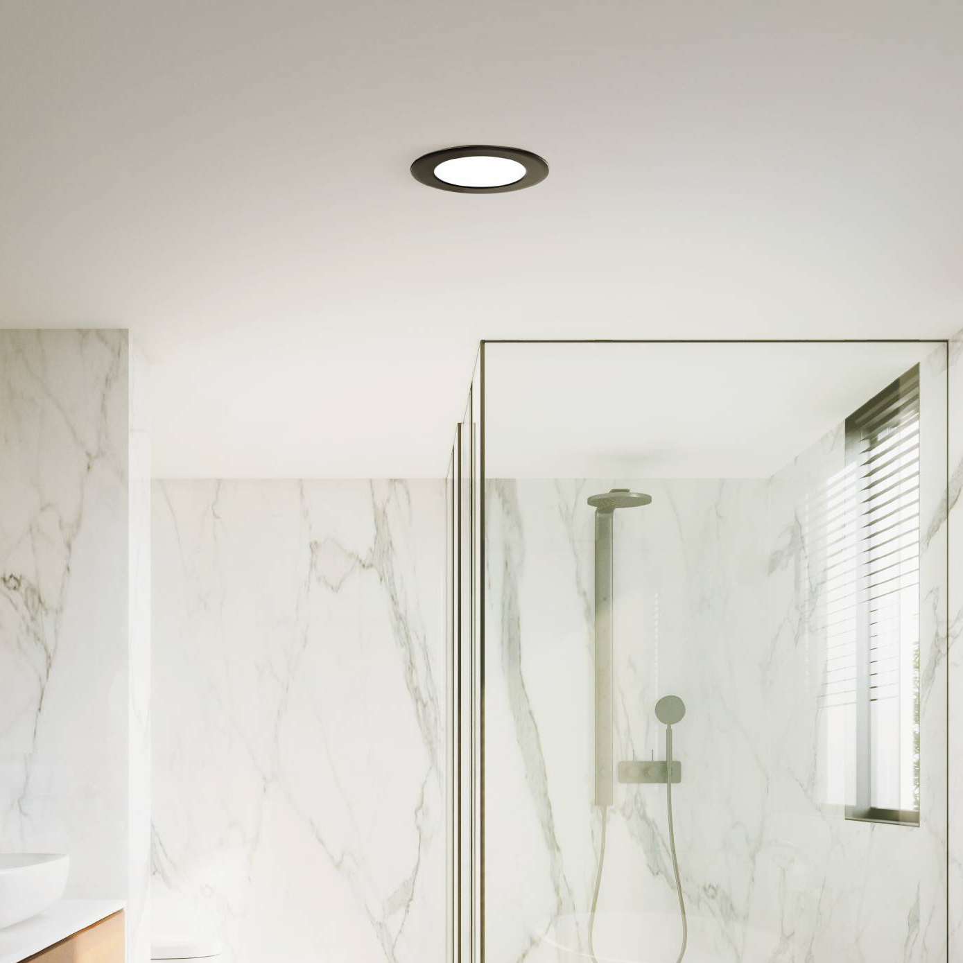 Samba 10W LED Bathroom Exhaust Fan