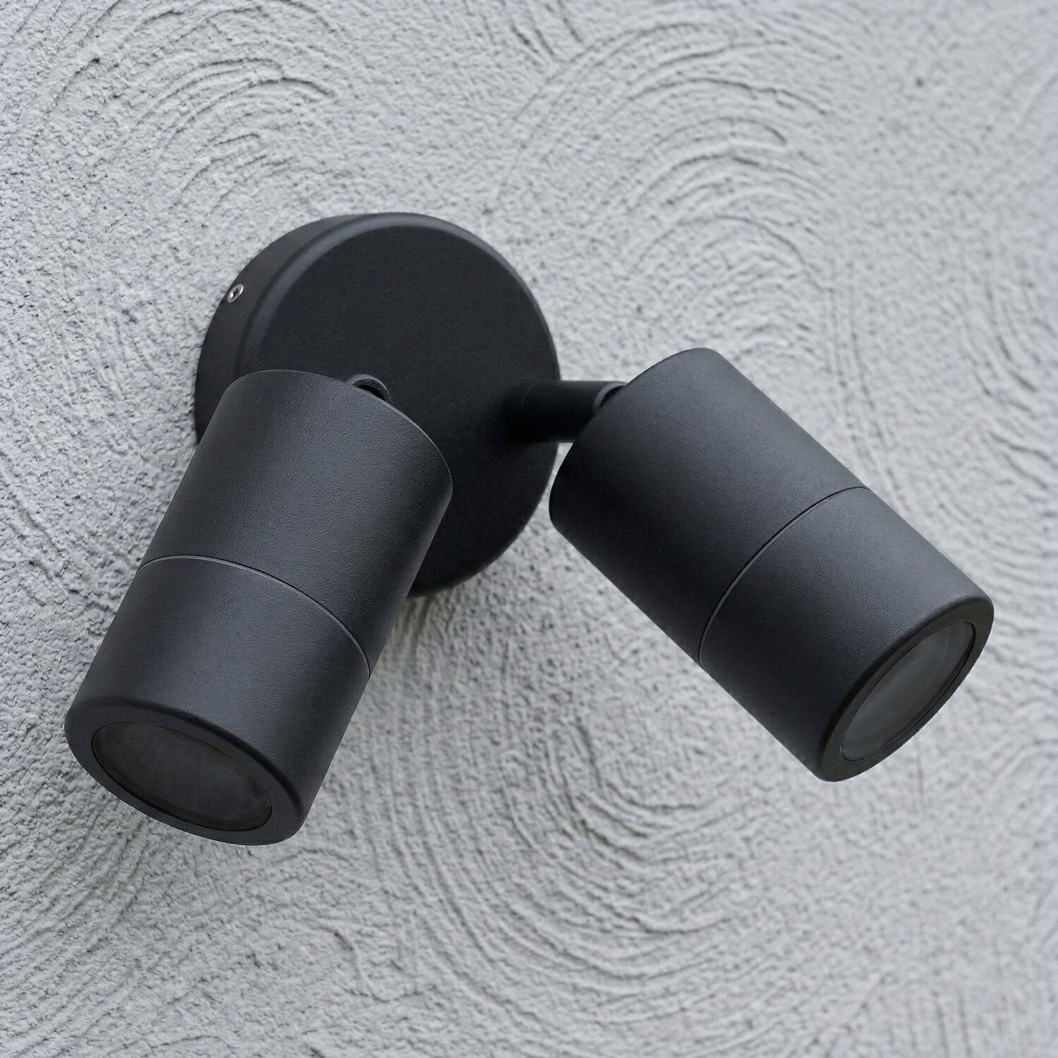 Fremantle Double GU10 Adjustable Outdoor Wall Light