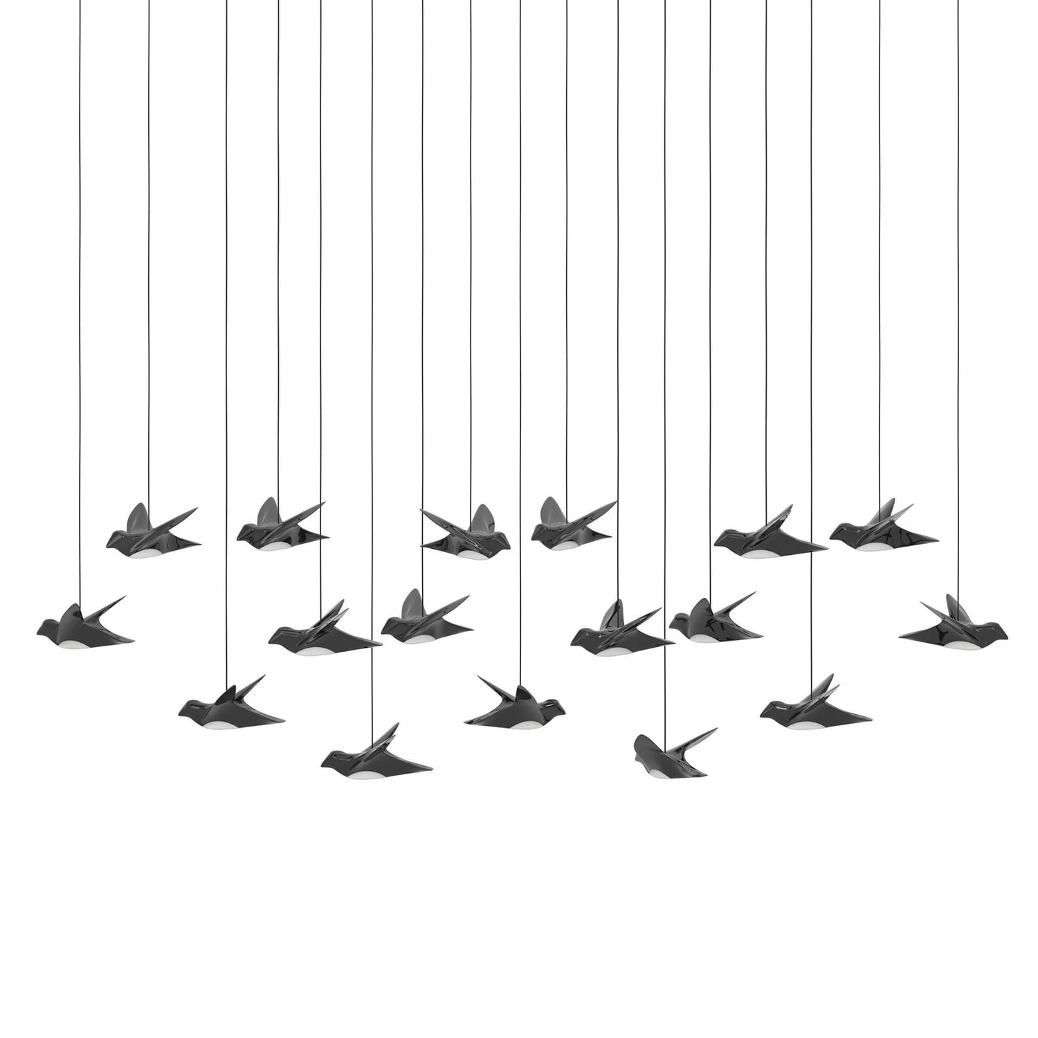 Oblong Paratebueno 17 Light LED Pendant