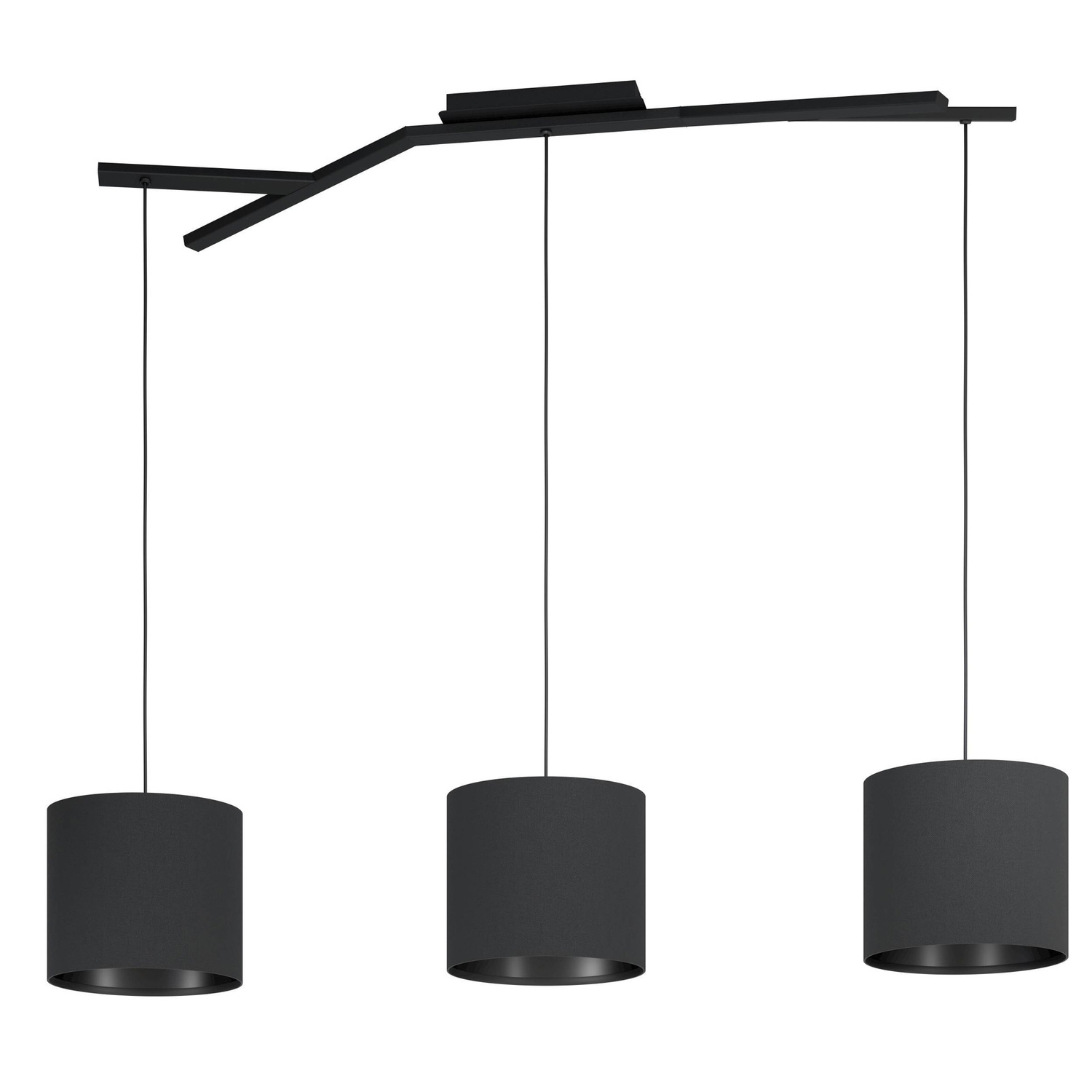 Balnario 3 Light Steel Pendant