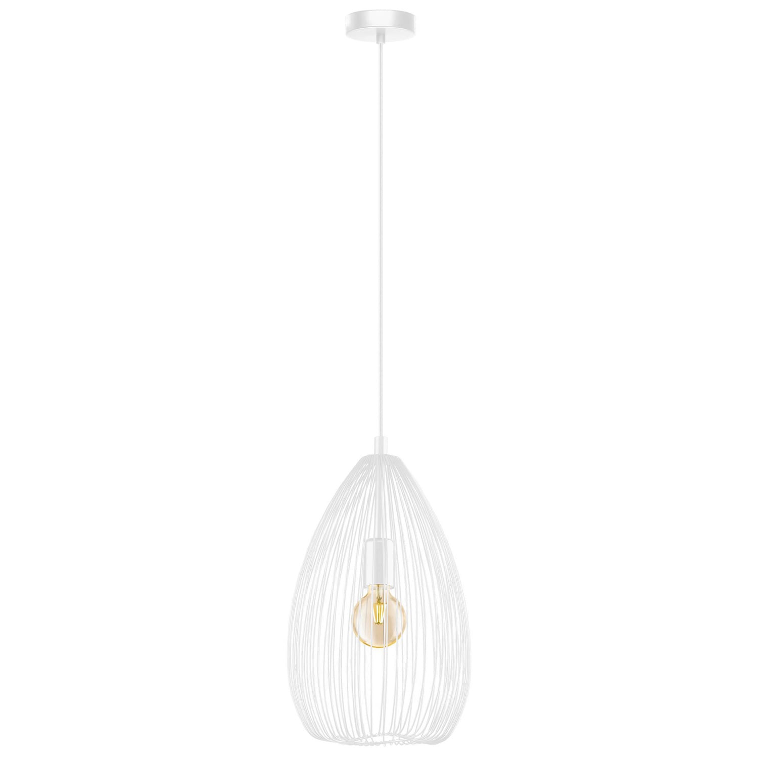 White Black Clevedon Pendant Light
