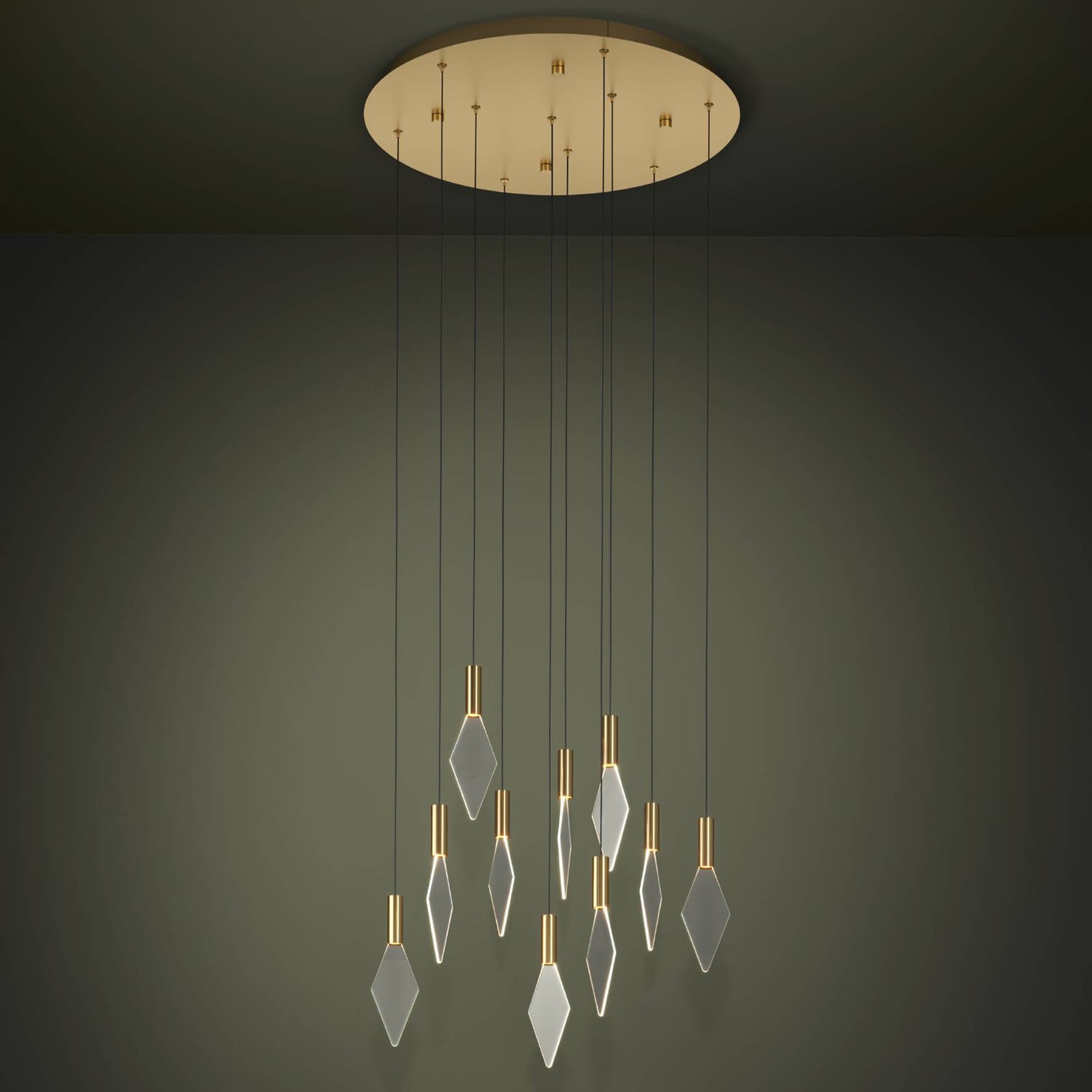 Mirador 10 light LED Pendant