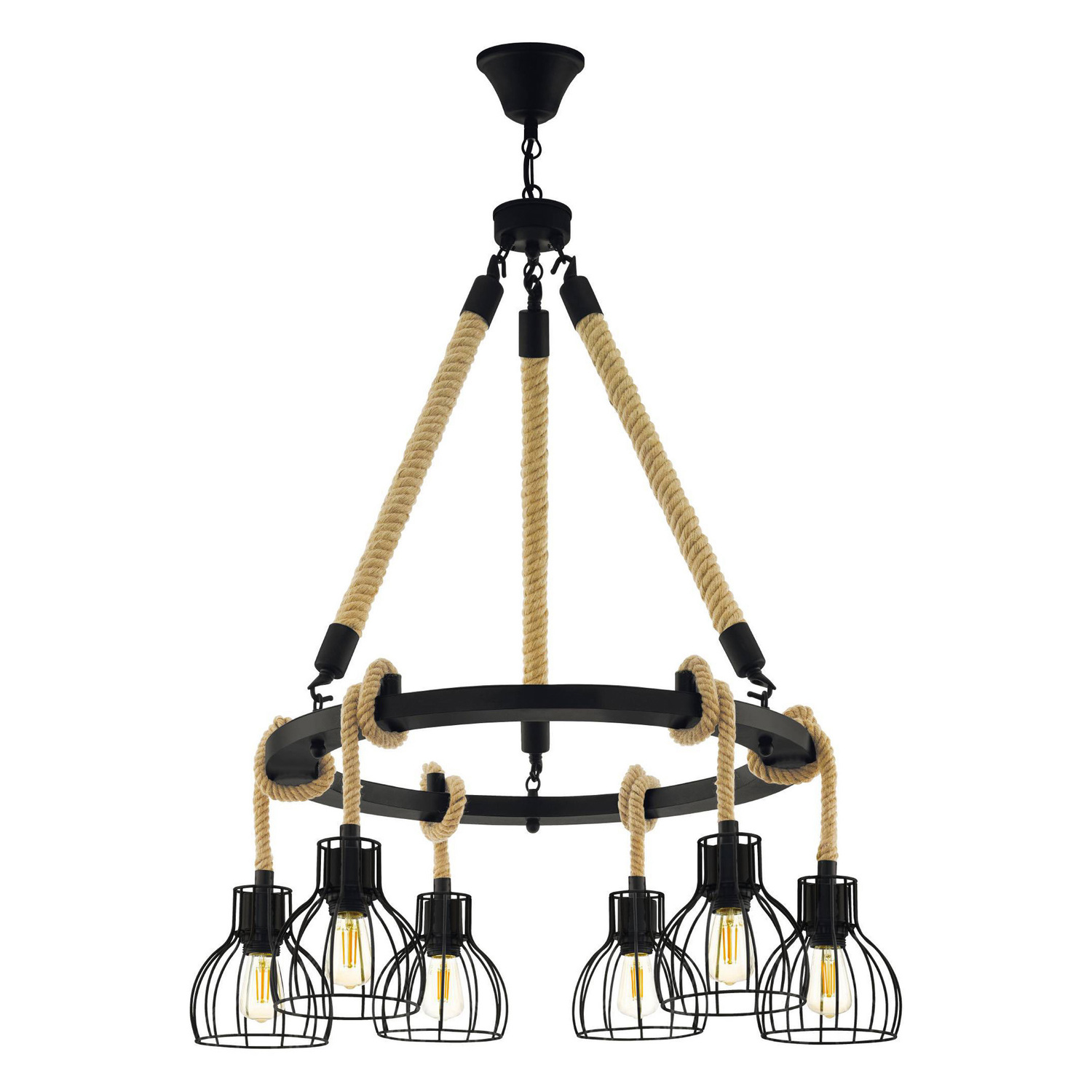 Rampside 6 Light Pendant