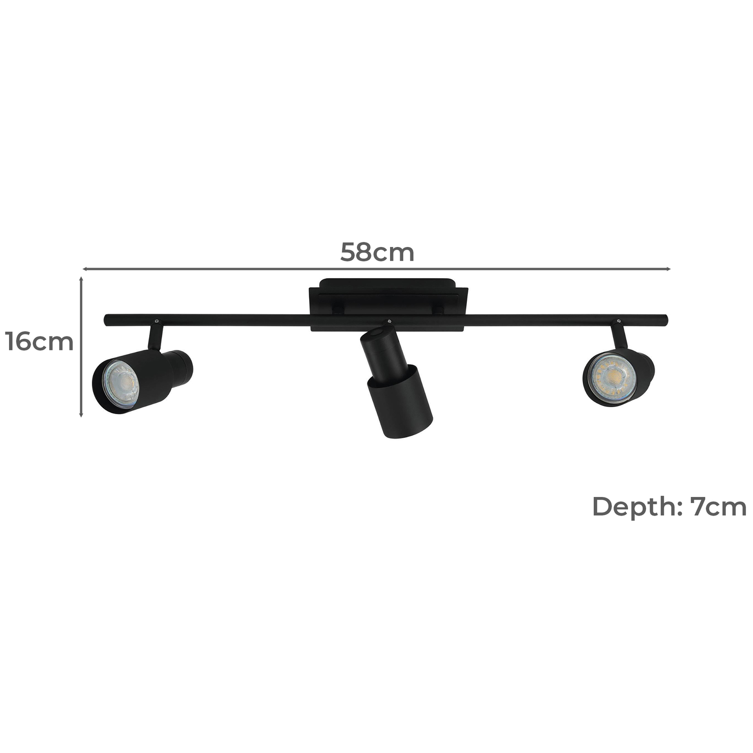 Davida 3 Light Bar Spotlight
