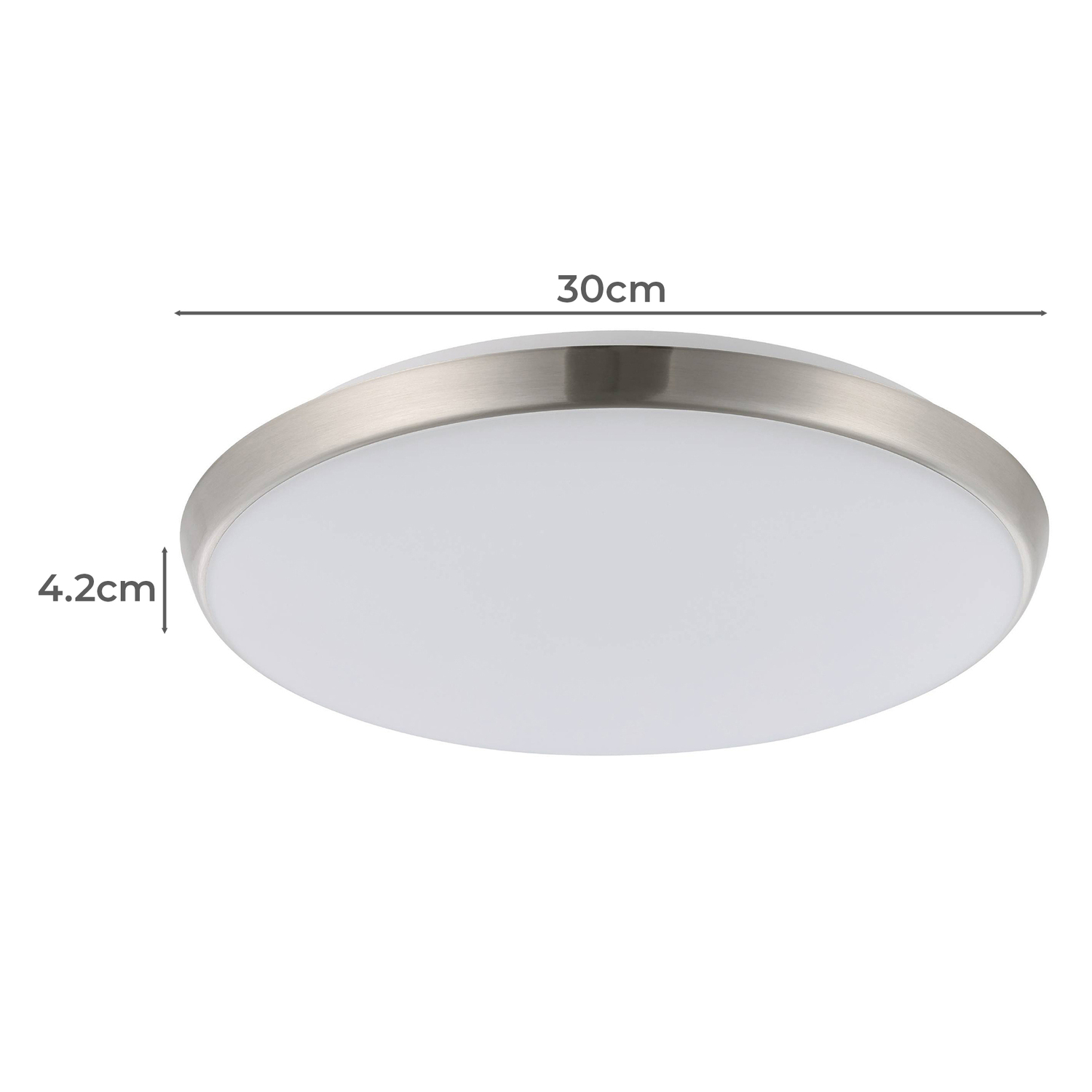 Ollie II 30cm Outdoor LED Oyster Light