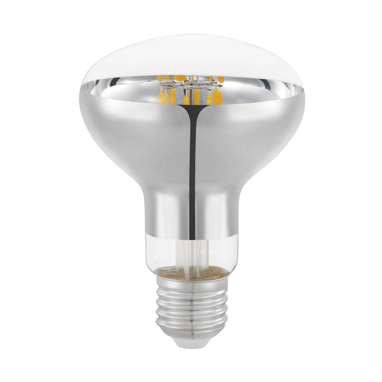 Clear R80 E27 Non Dimmable LED Bulb