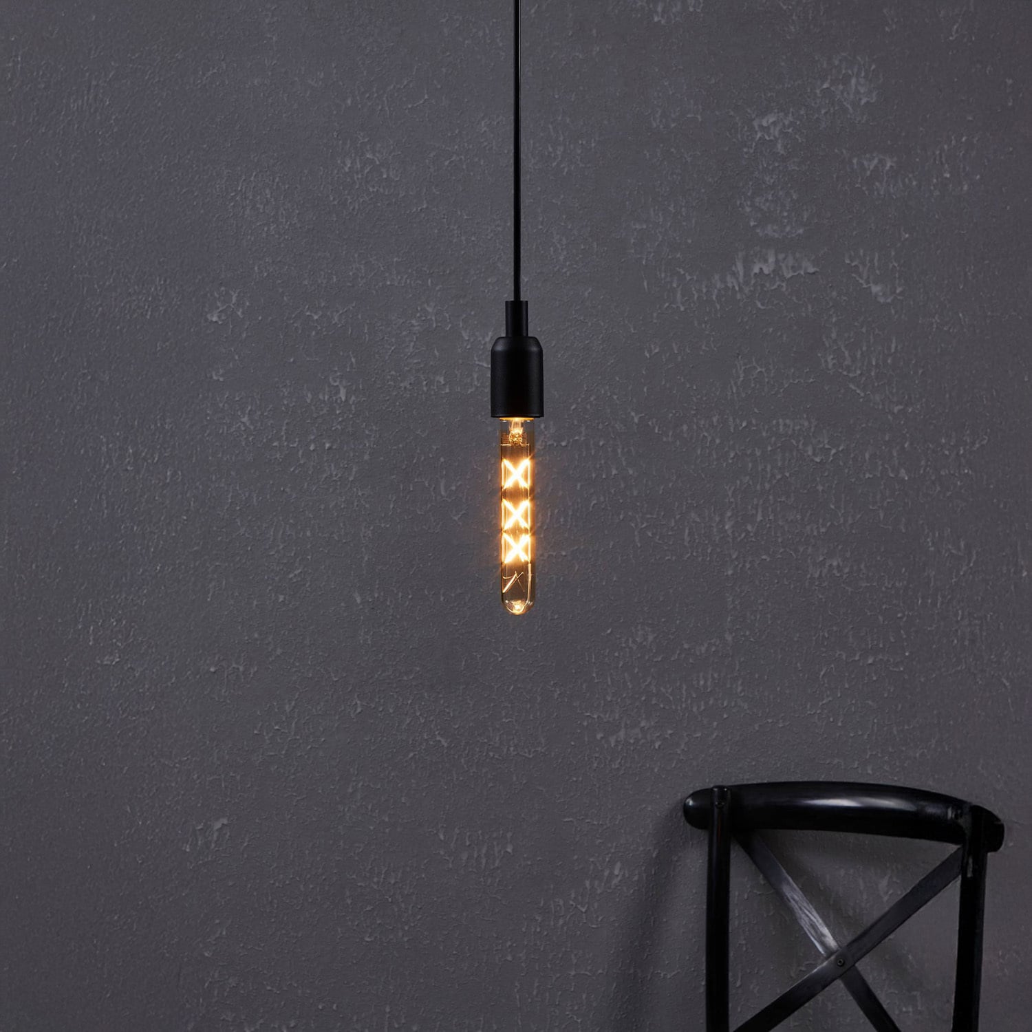 Amber T30 E27 Non Dimmable LED Bulb