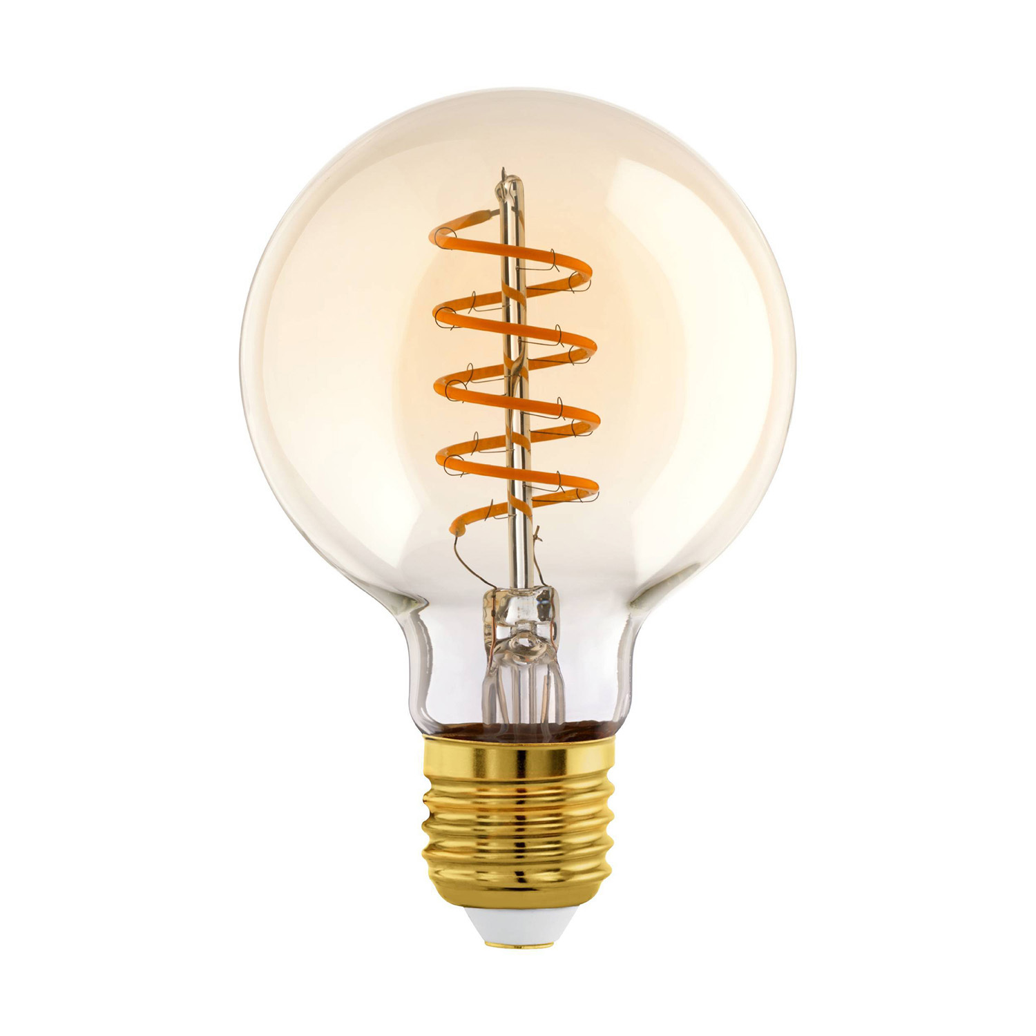 Amber G80 E27 Dimmable LED Bulb