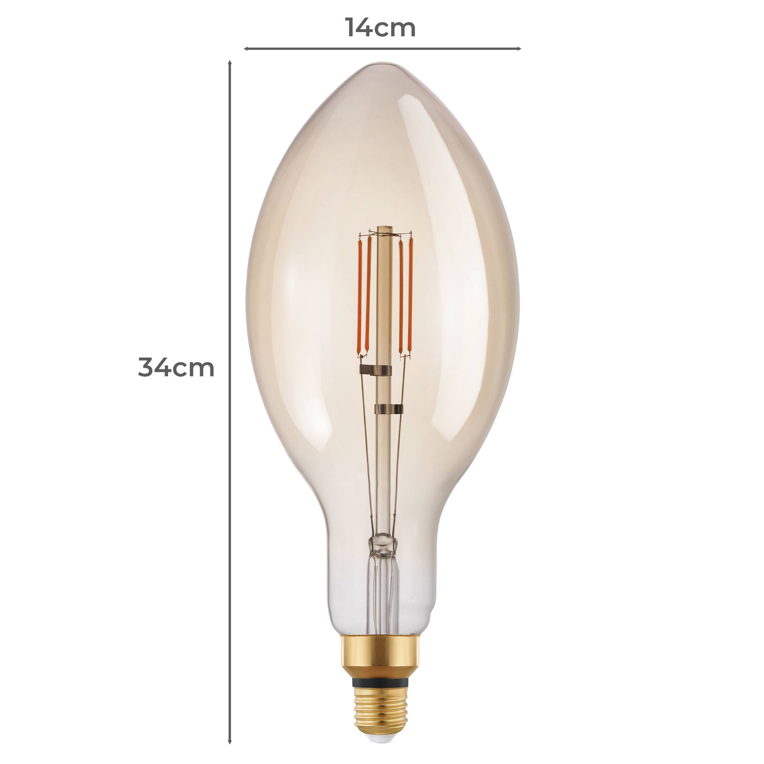 4.5W E140 E27 Dimmable LED Bulb