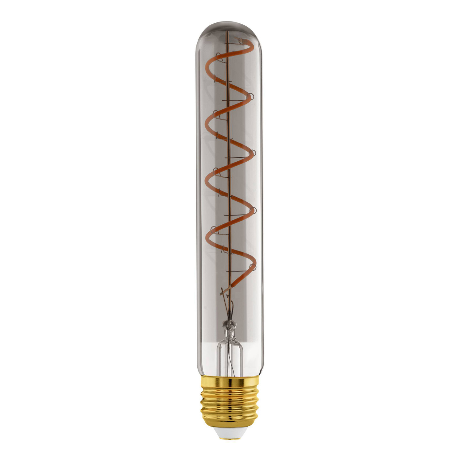 Black T30 E27 Dimmable LED Bulb
