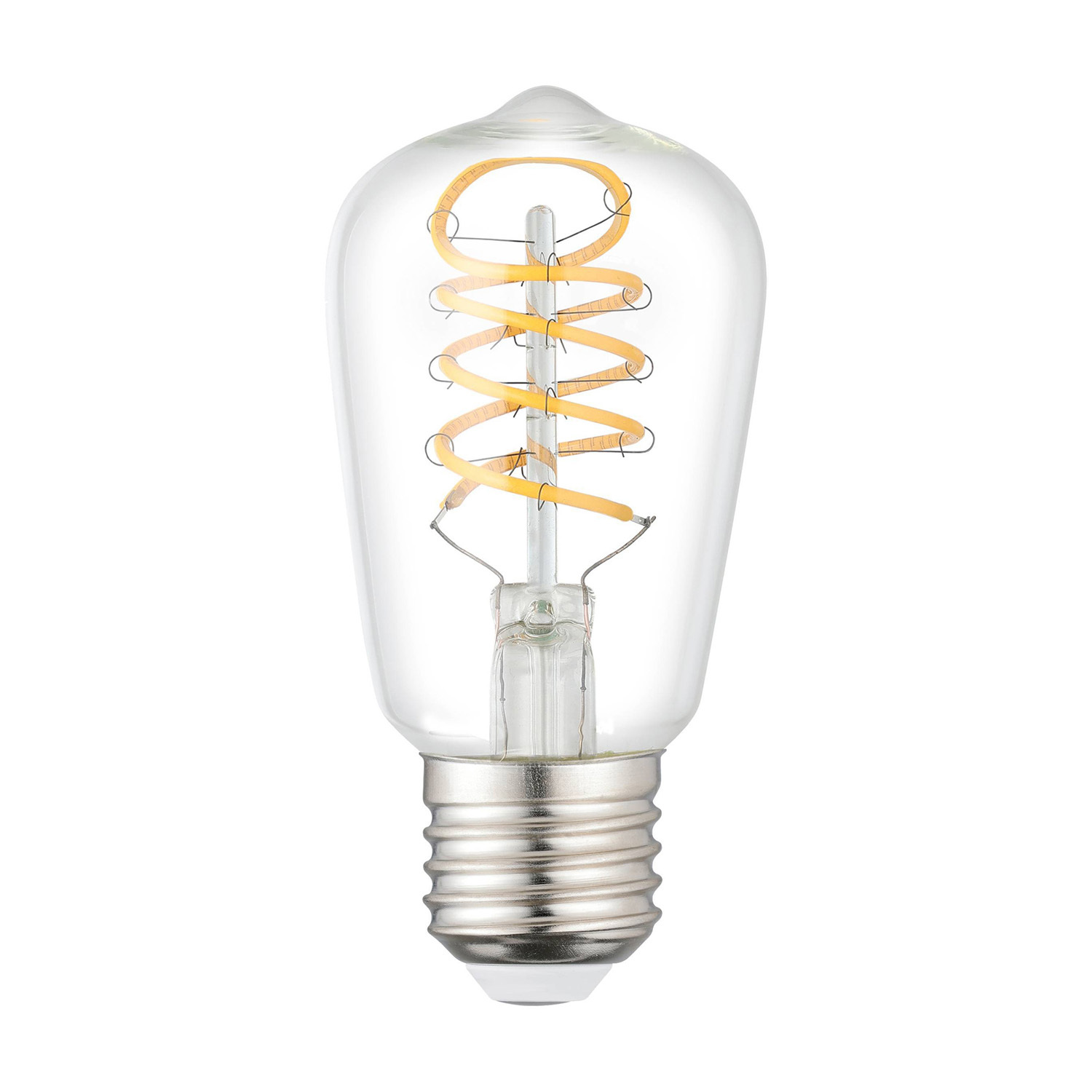 7.3W ST48 E27 Non Dimmable LED Spiral Filament Bulb