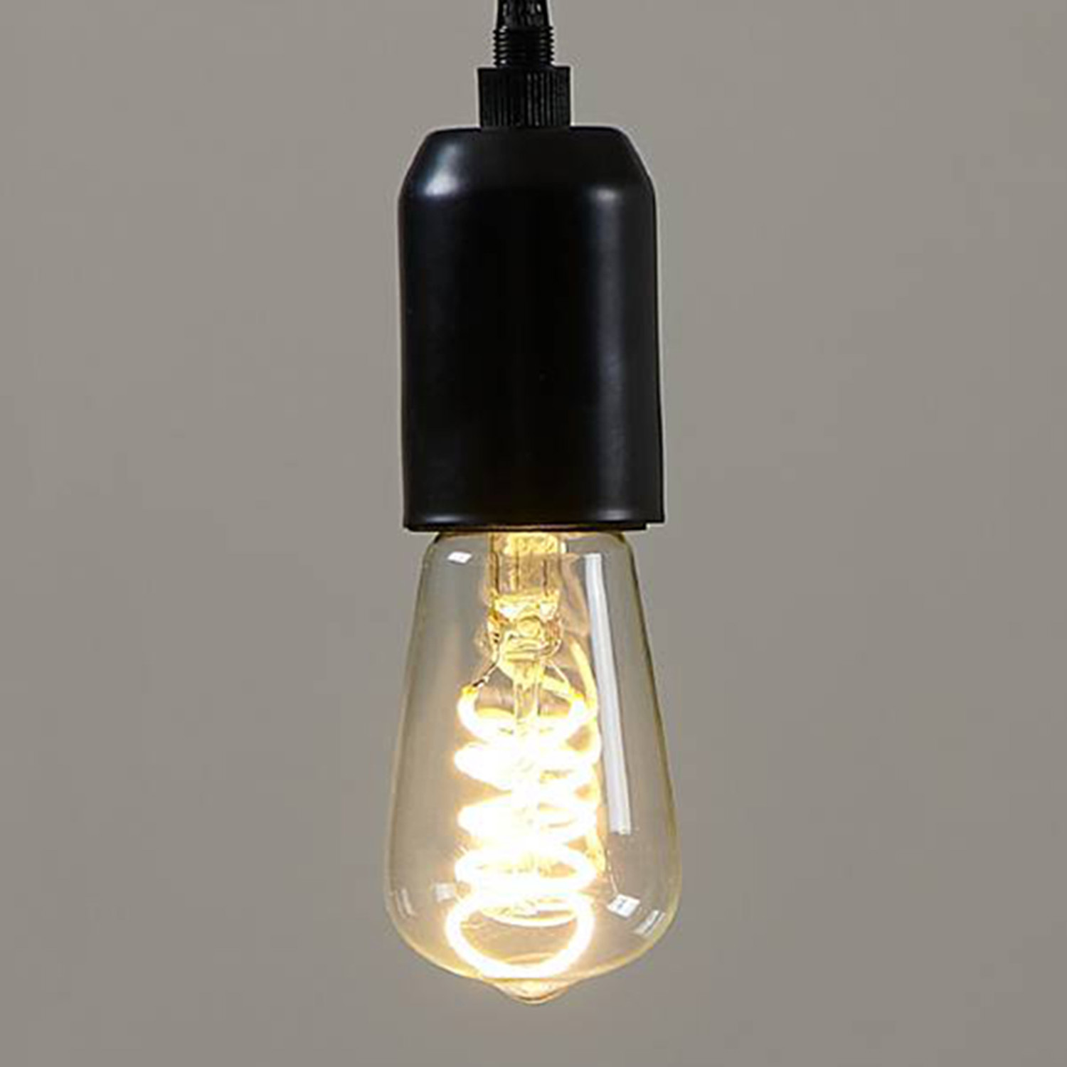 7.3W ST48 E27 Non Dimmable LED Spiral Filament Bulb