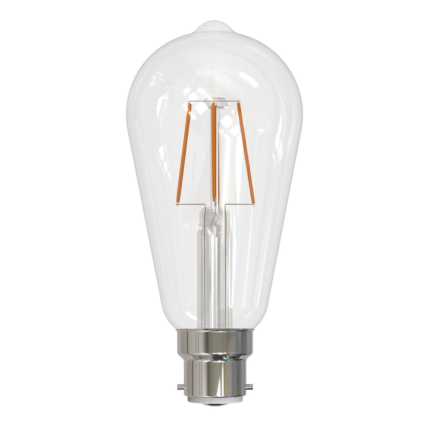Clear 7.5W ST64 Dimmable LED Bulb