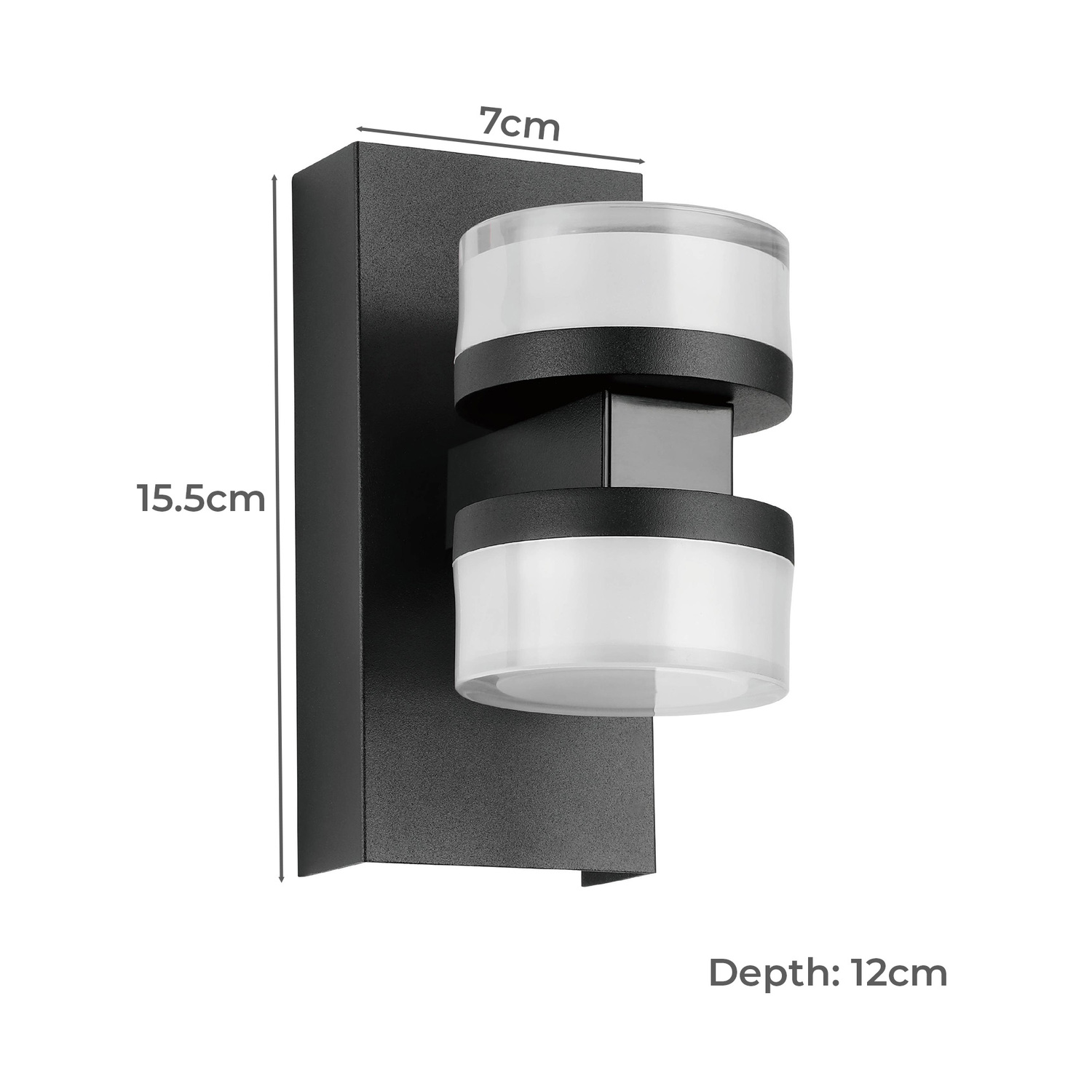 Romendo 5W Tri-Colour LED Wall Light