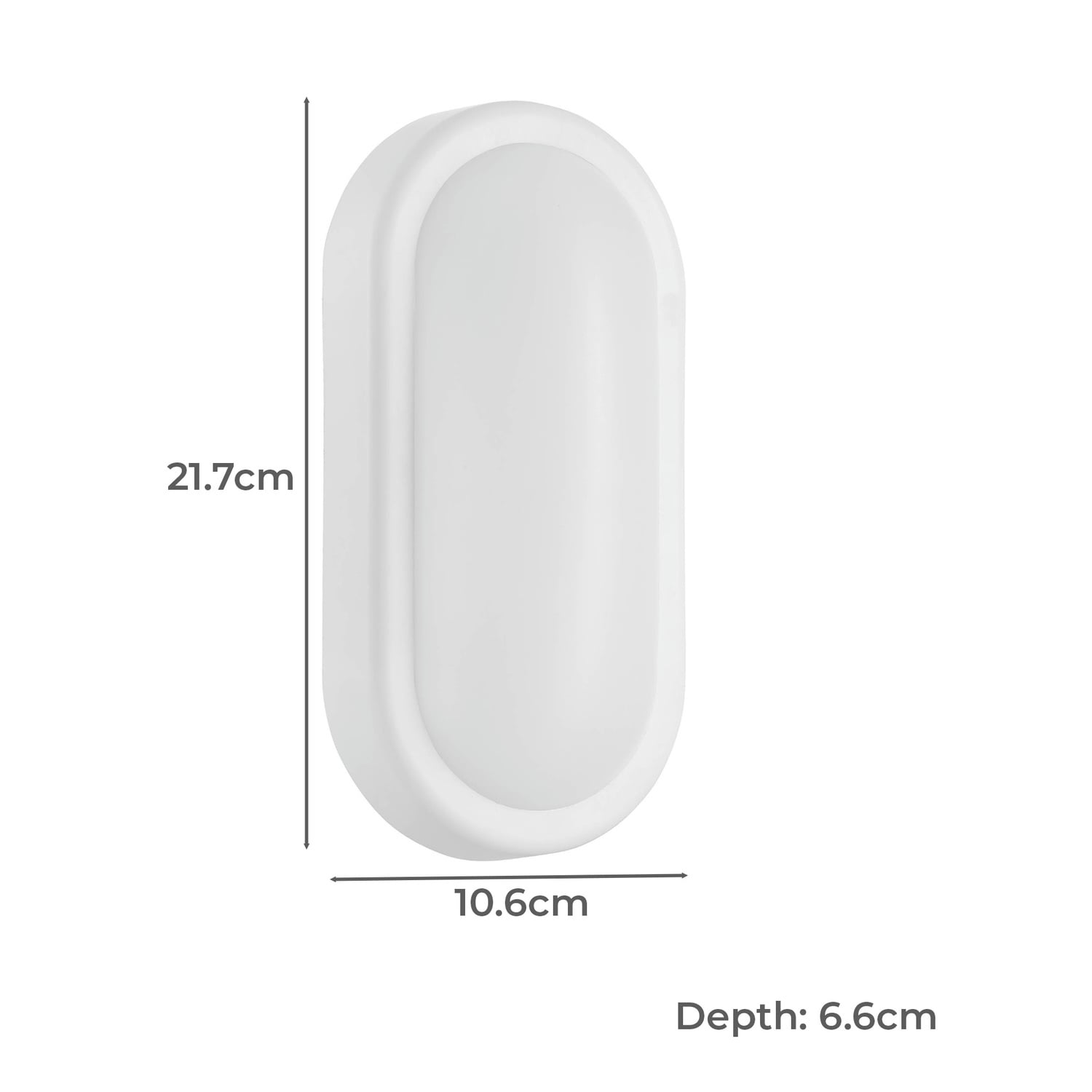 Bruleigh 12W Outdoor LED Bunker Wall Light