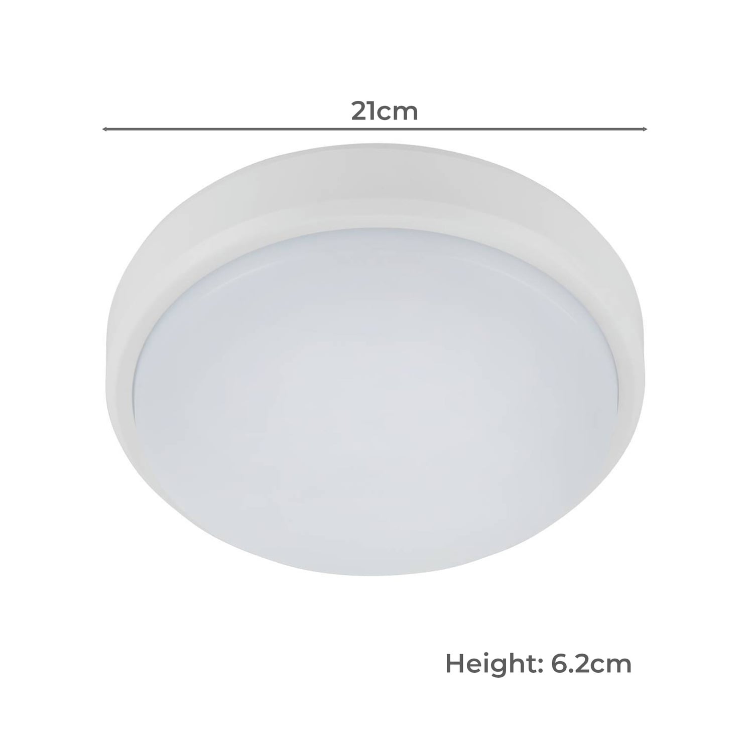 Bruleigh LED Outdoor Oyster Light