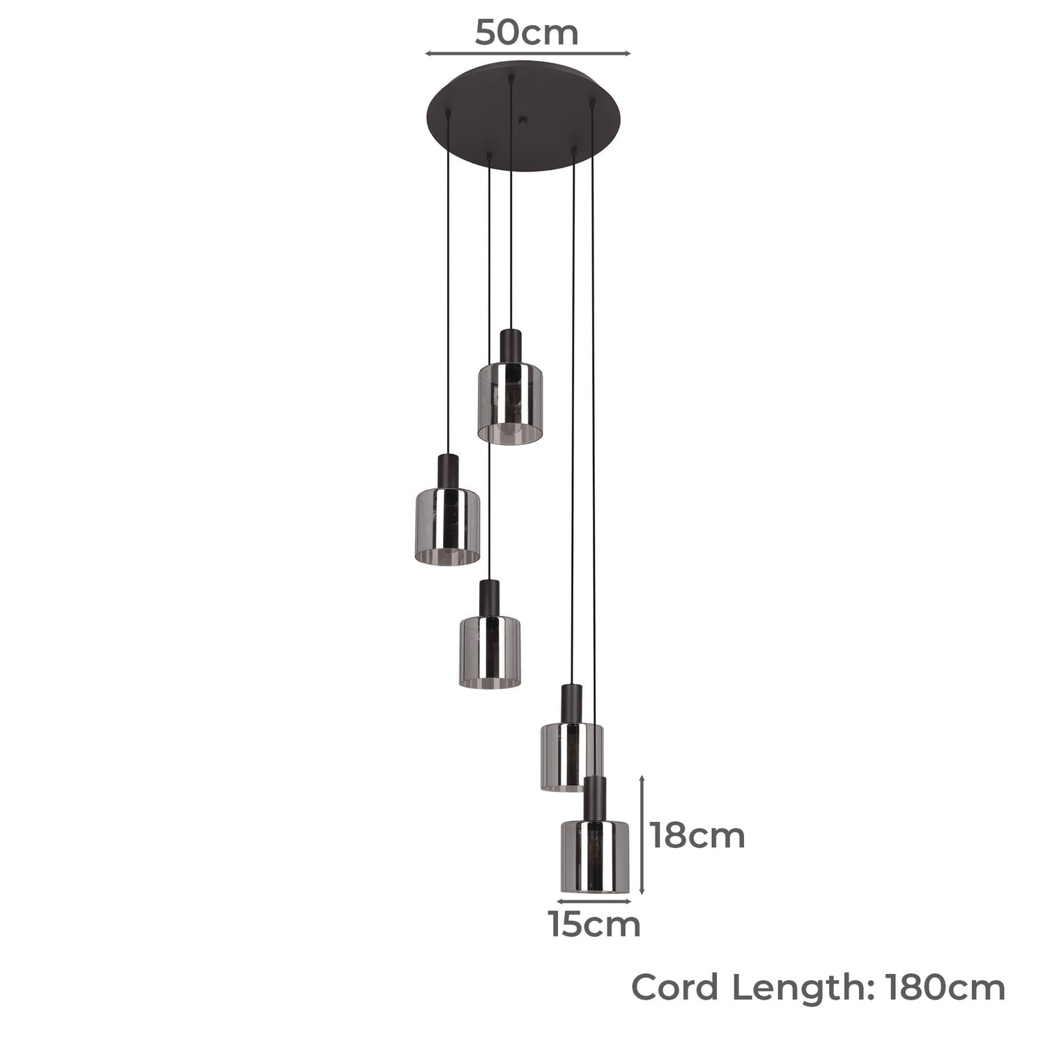 Gorosiba 5 Light Pendant