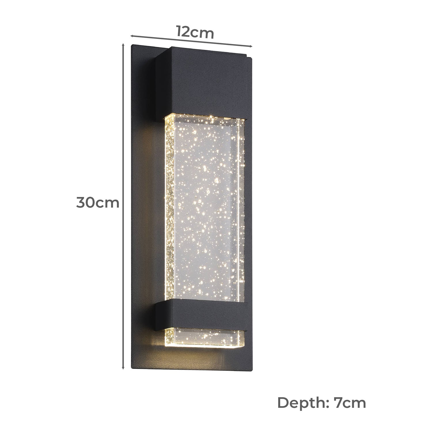 Villagrazia Outdoor LED Tri-Colour Wall Light