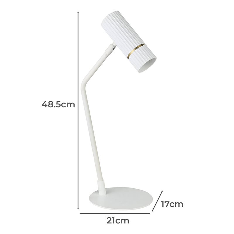 Caminia Steel Table Lamp