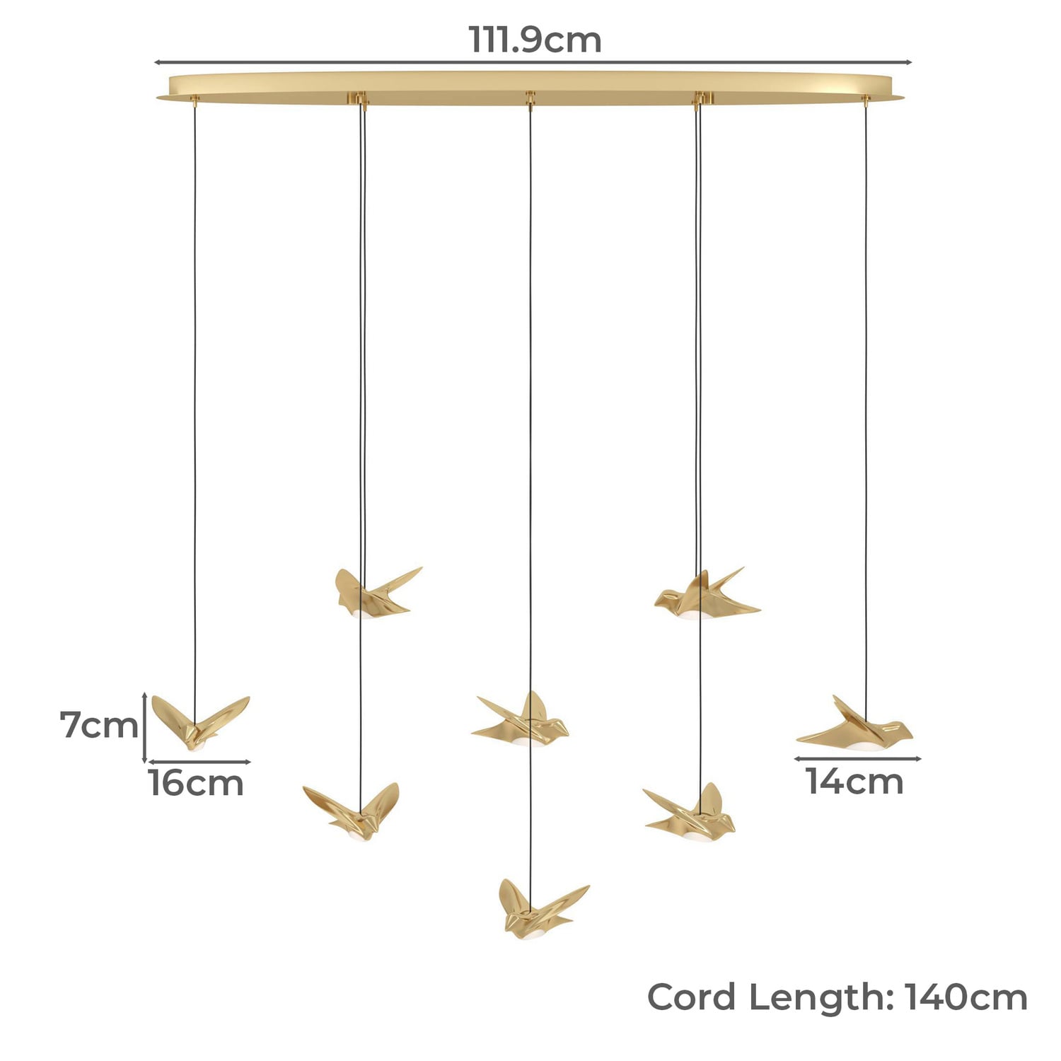 Paratebueno 8 Light LED Pendant