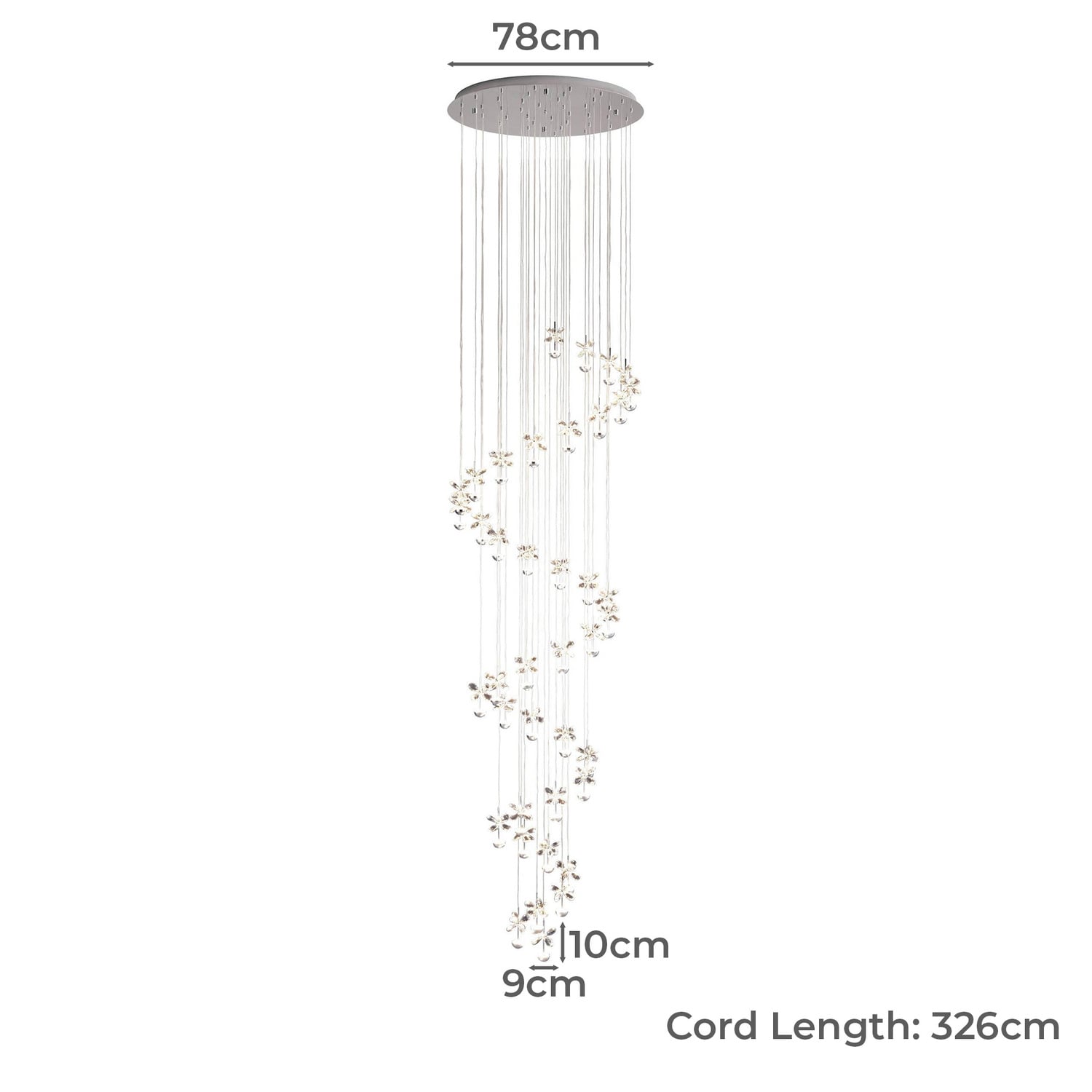 Pianopoli 40 Light LED Pendant