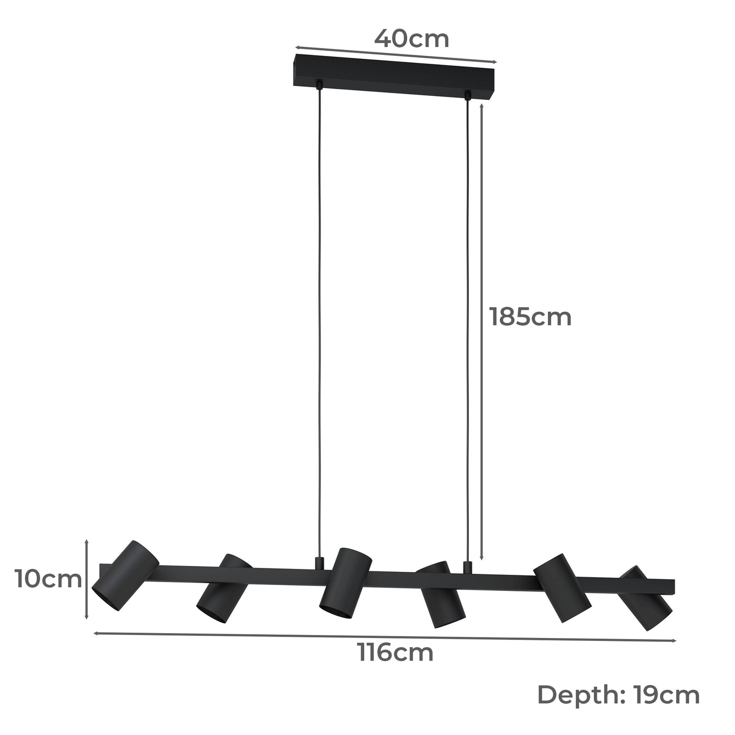 Gatuela 6 Light Pendant