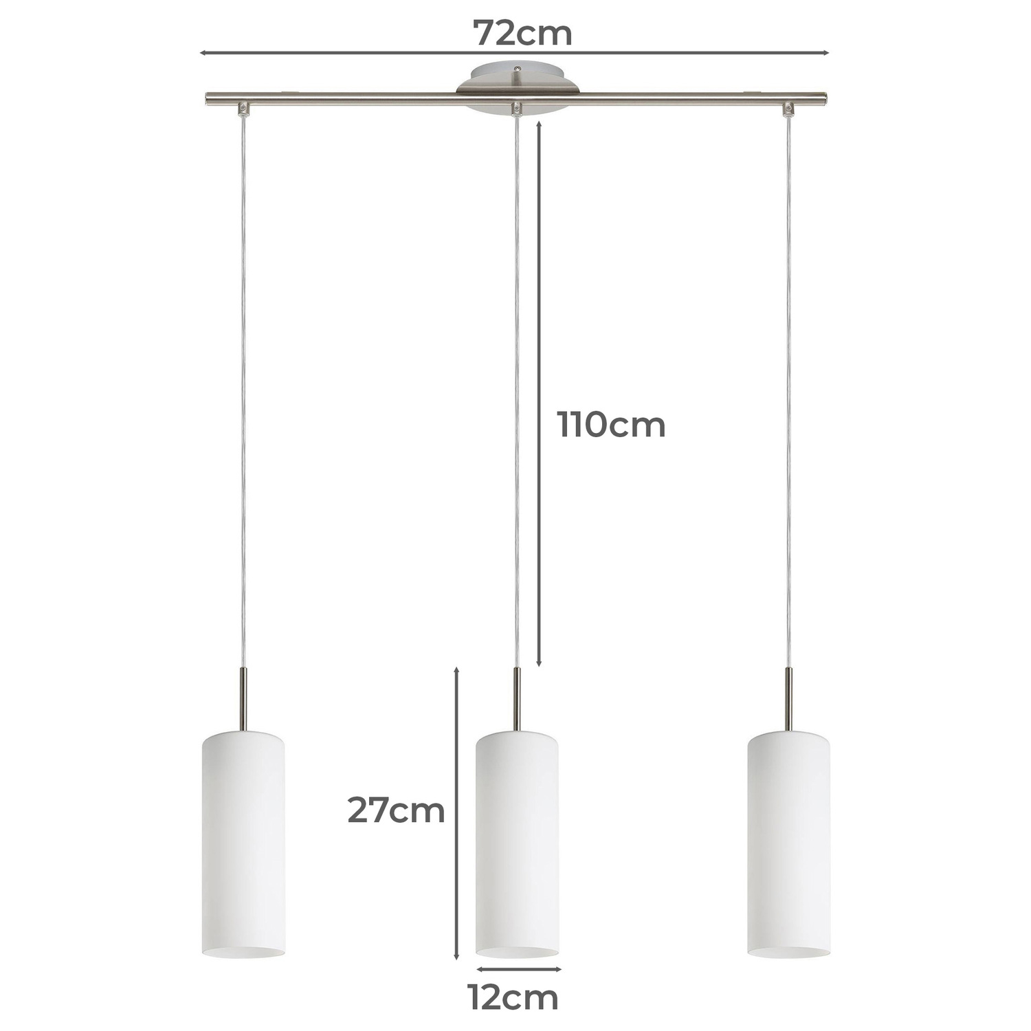 Troy 3 Light Pendant