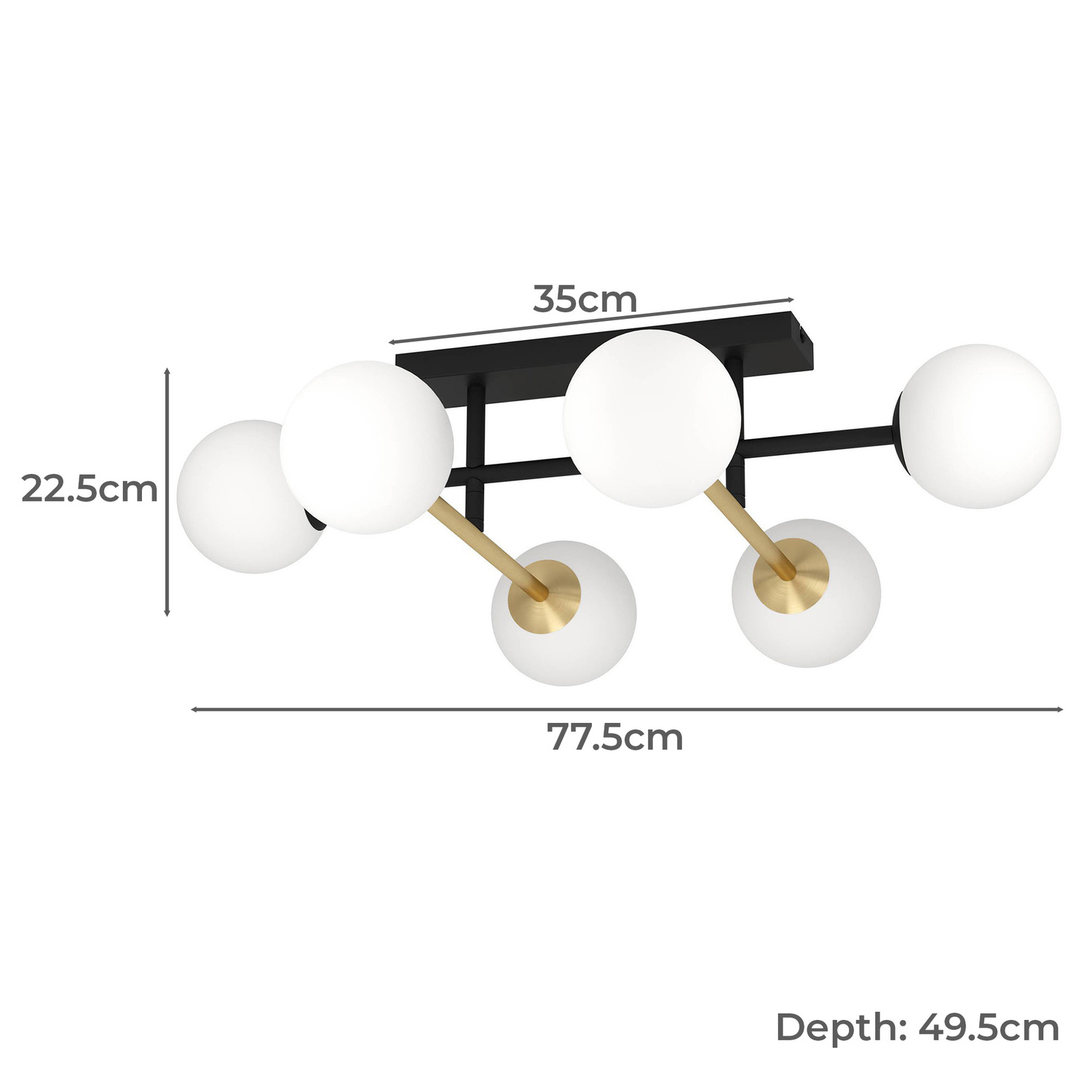 Paz Ceiling Light