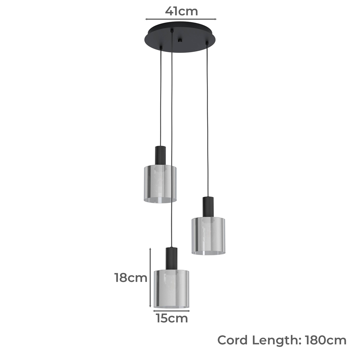 Gorosiba 3 Light Pendant