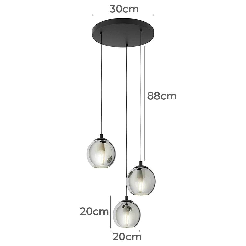 Ariscani 3 Light Pendant