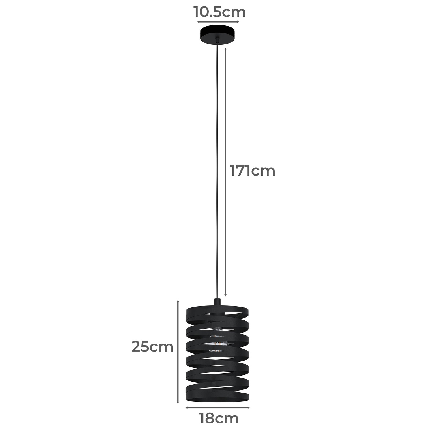 Cremella 18cm Pendant Light