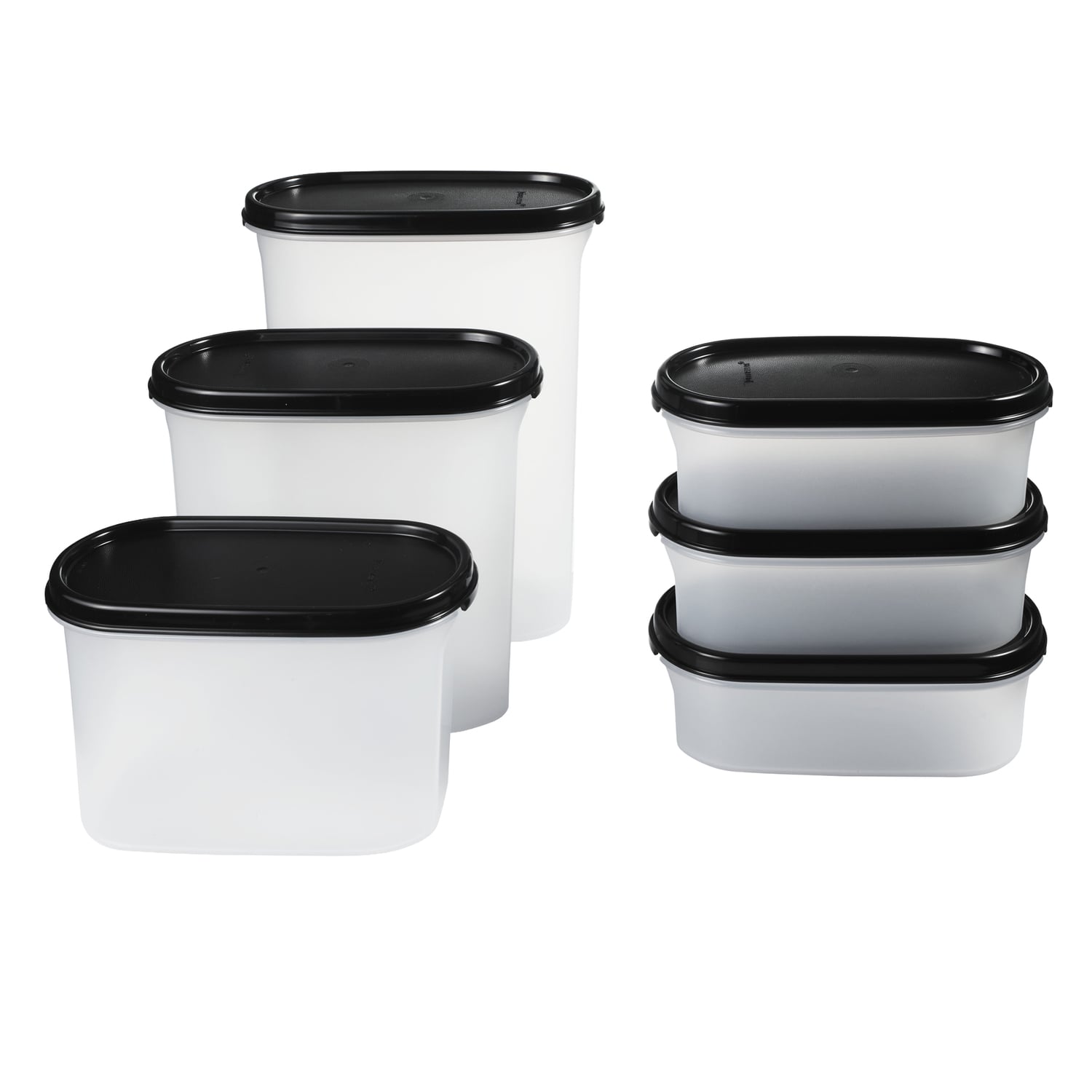 6 Piece Modular Food Storage Container Set