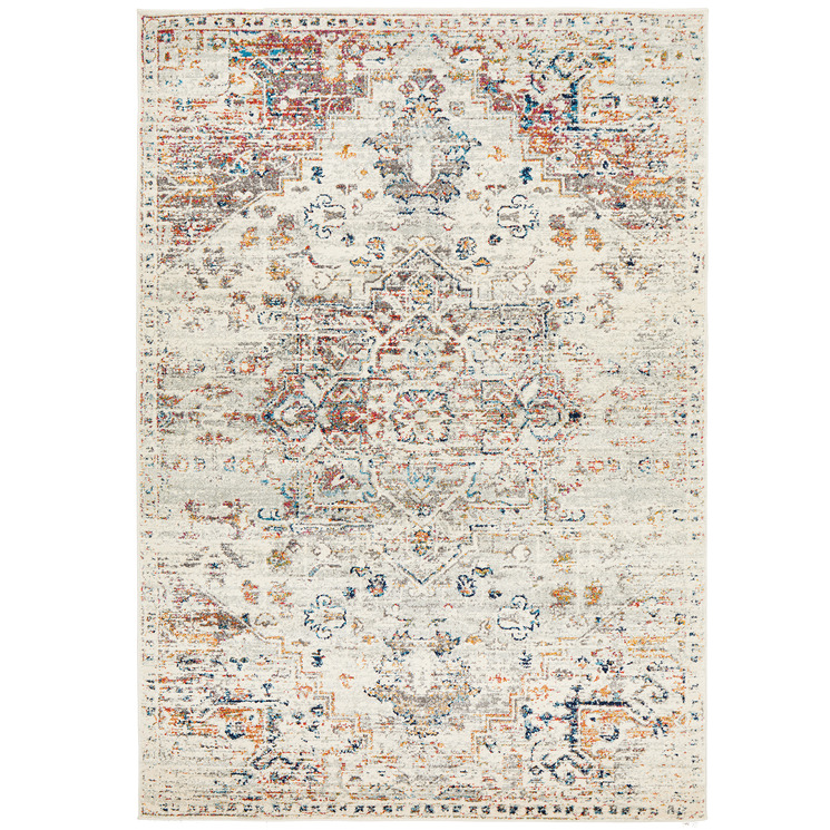 Network Silver Transitional Distressed, Pier One Circular Rugs