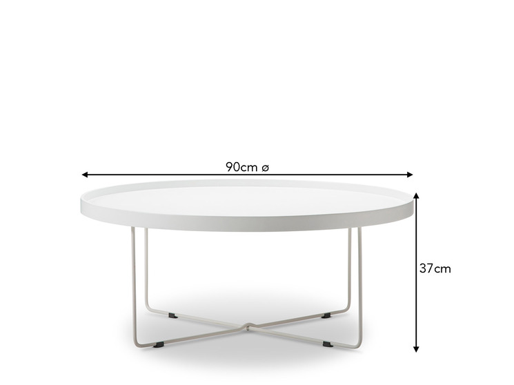 White Tray Coffee Table Pay Later, Sanna Steel Tray Top Coffee Table