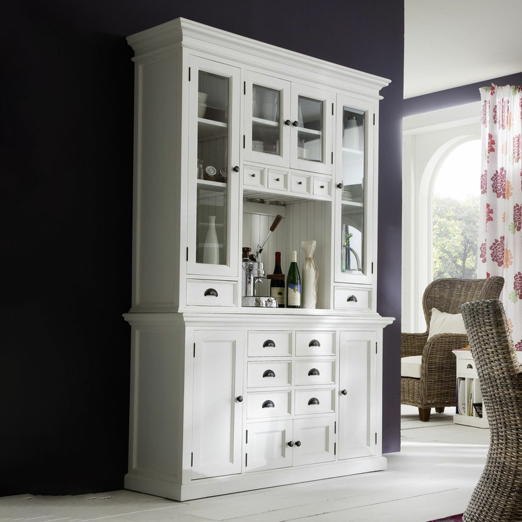 Balmoral Designs Halifax Hutch Kitchen and Buffet Base Temple