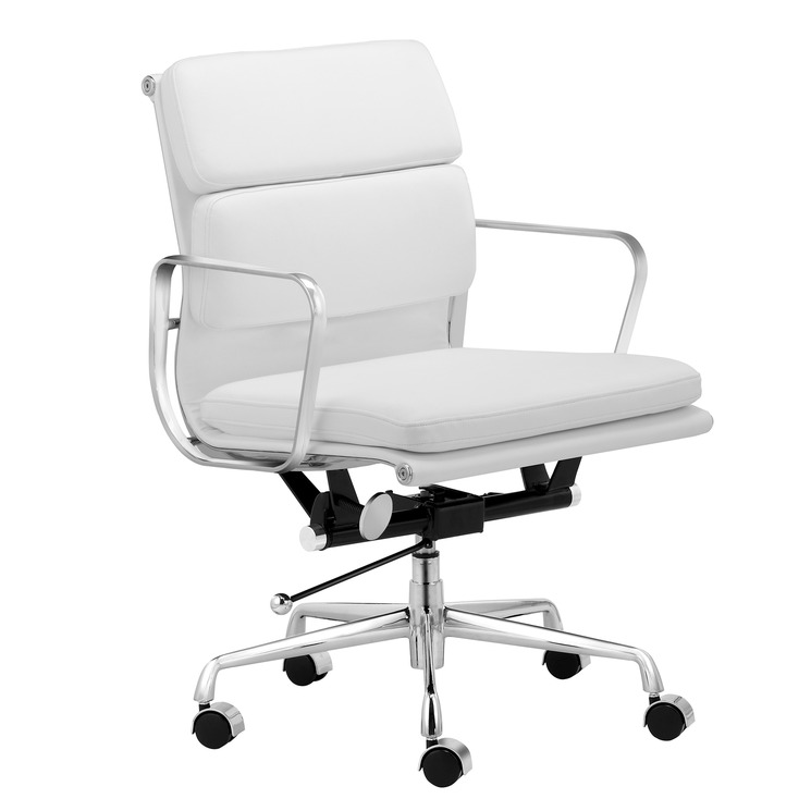 Milan Direct Eames Premium Replica Soft Pad Management Office Chair