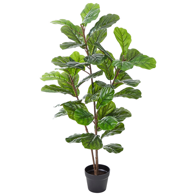 Maddison Lane 120cm Potted Faux Fiddle Leaf Plant Temple & ster