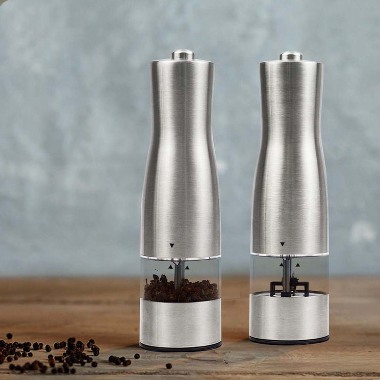 Buy Silver Battery Operated Salt 