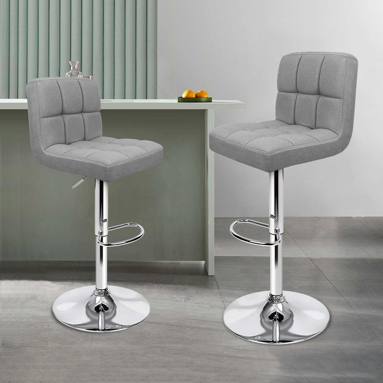 Randolph Swivel Faux Leather, Porch Den Galena Upholstered Chrome Adjustable Bar Stools