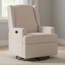 Luna Cotton Recliner Armchair