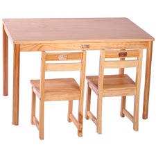 TikkTokk Little Boss Rectangular Table & Chair Set