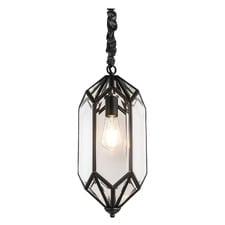 Eleanor Brass & Glass Pendant Light